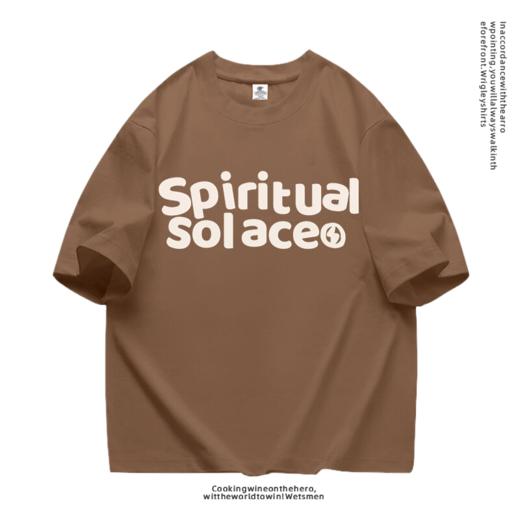 【GZ】无忧购“清仓大促”新款短袖印花宽松百搭阔版半袖休闲纯棉T恤英文款（截单后3-5天发货） 商品图6