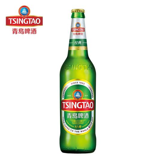 青岛啤酒经典11度600ml*6瓶 商品图1
