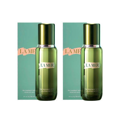 优选丨【保税仓】双十二购物狂欢节 买一赠一 LAMER/海蓝之谜沁润修护精萃水-150ml*2 赠礼盒礼袋 合并订单不发 商品图1