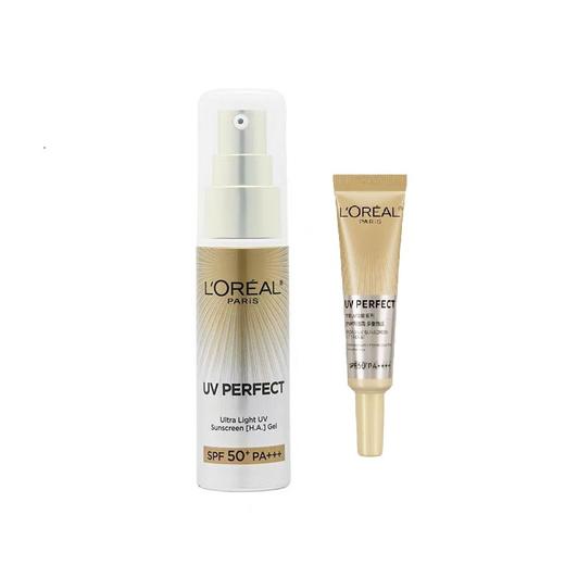 【保税仓】欧莱雅小银管防晒霜30ml（送小金管防晒霜小样7.5ml） 商品图0