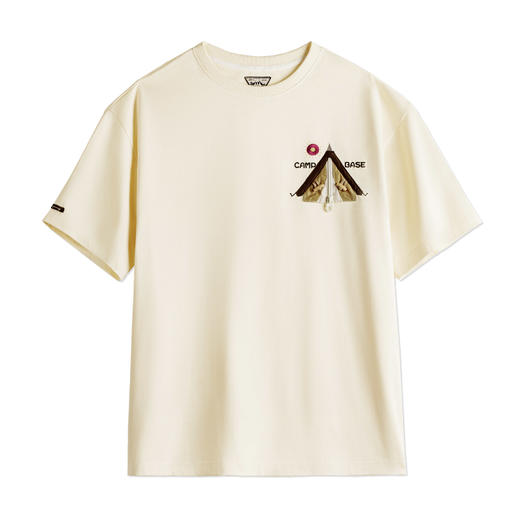 马登复古宽松落肩上衣纯棉白色刺绣大码中长款T恤半短袖女士夏季 商品图4