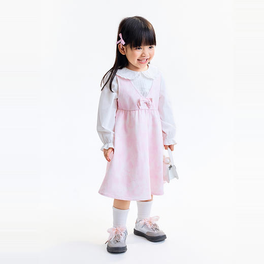【实体店同款】女童翻领长袖上衣秋季新款安奈儿童装XG531195 商品图5