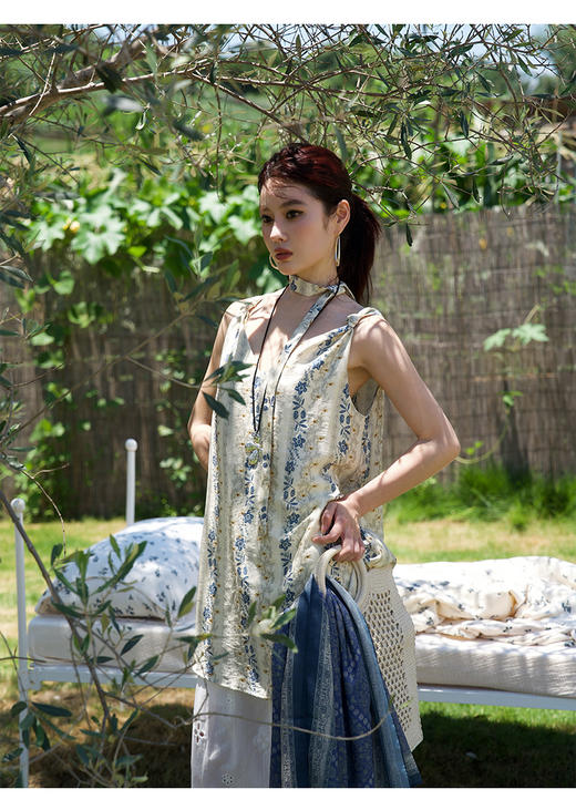 【门店同款】ENJOY夏季“假日漫寻”定制配飘带上衣 163696284 商品图2