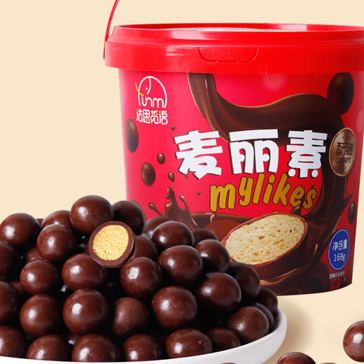 法思觅语麦丽素脆心巧克力168g/罐 商品图1