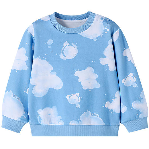 【实体店同款】男童圆领长袖卫衣秋季新款安奈儿童装XB531163 商品图7