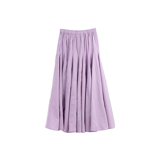 绽放旅行女装375朵/【多巴胺系列】高密砂洗棉结构感大摆伞裙舒适 商品图4