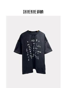 519612286数字短袖T恤