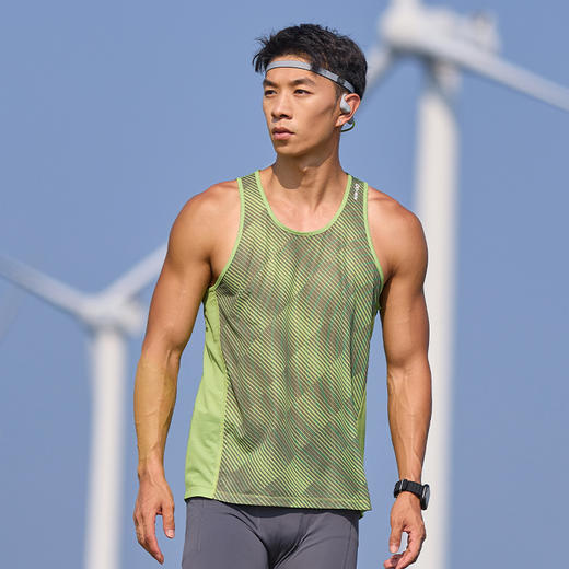 多威跑步背心男夏季新款专业运动背心透气无袖T恤2152001 商品图0