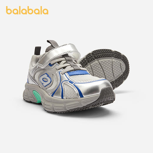 巴拉巴拉儿童运动鞋男童鞋透气网面复古2025春秋新款 商品图1