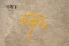 亚克力金色Happy Birthday装饰插件（不可食用/单拍不送） 商品缩略图1
