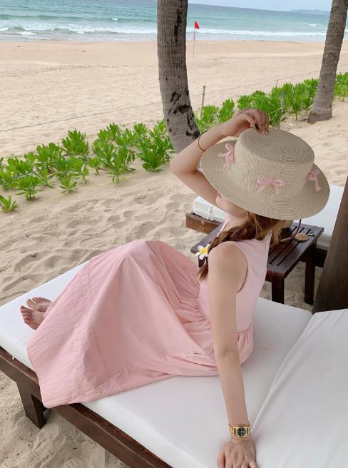 【189元任选2件】最后一波现货！粉色吊带连衣裙 商品图6