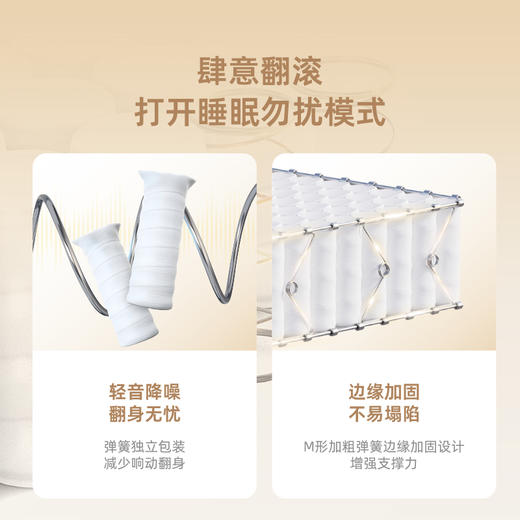 雅芳婷床垫家居床上用品柏拉图床垫(新款)LK078 商品图3