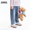 【实体店同款】男童全腰牛仔梭织长裤秋季新款安奈儿童装XB536123 商品缩略图2