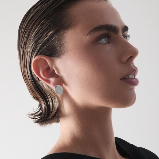 订购6周到｜Joidart-CALA-银色 小随形片 耳环［西班牙设计师］ 商品图2