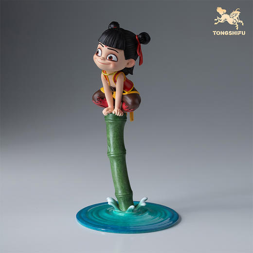 铜师傅《哪吒之魔童闹海》正版授权 可爱哪吒 潮玩手办铜摆件周边 商品图1