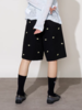 MoodLikeMe/MDK2505/花朵刺绣五分短裤 商品缩略图2