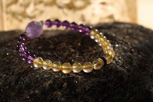 YFJ0002°招财进宝·金发晶手串 商品图3