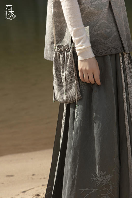 荷木HEMU丨忆良渚·小挎包 商品图1