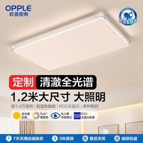 欧普 品瀚4 1.2m大尺寸全光谱 客厅吸顶灯