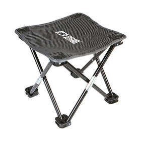 凯速可折叠户外马扎小凳子（配收纳袋）HG35 (黑色）【XPTX】