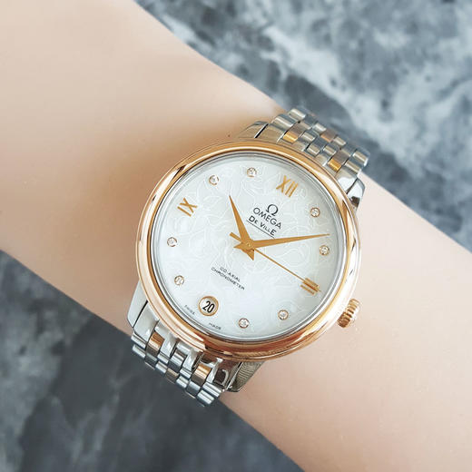 【95新】OMEGA 欧米茄碟飞系列424.20.33.20.55.001天文台认证同轴自动机械机芯33MM（女款）日期显示 230625TB01 商品图8