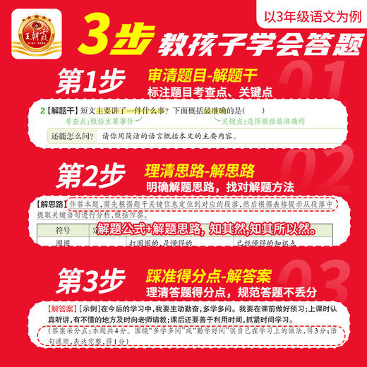 2025王朝霞小学语文阅读训练100篇超详解同步阅读理解专项训练书一二三四五六年级新学期一本阅读真题小升初古诗文 商品图2