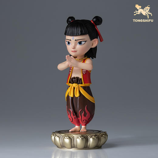 铜师傅《哪吒之魔童闹海》正版授权 灵珠版哪吒 潮玩铜摆件周边 商品图1