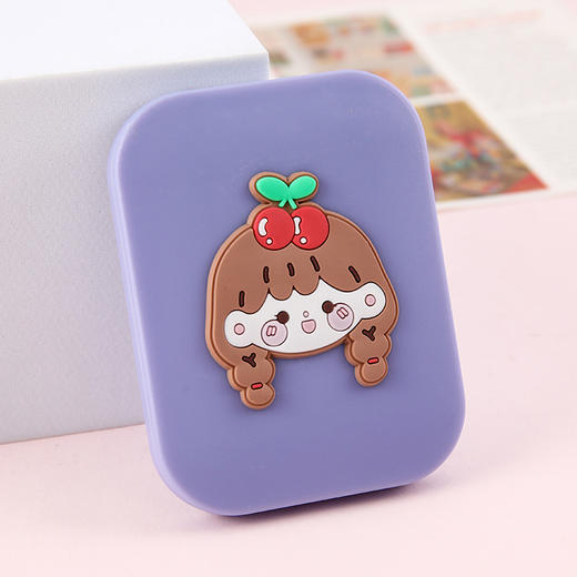 19.9任选2款！【童年回忆！卡通三合一小镜子~】化妆镜定制镜子小梳子 二合一折叠女学生 可爱卡通塑料便携小镜子-QQ 商品图11