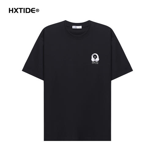 【断码清仓】HX 夏季圆领短袖T恤合体S102522843101/02/03 商品图4