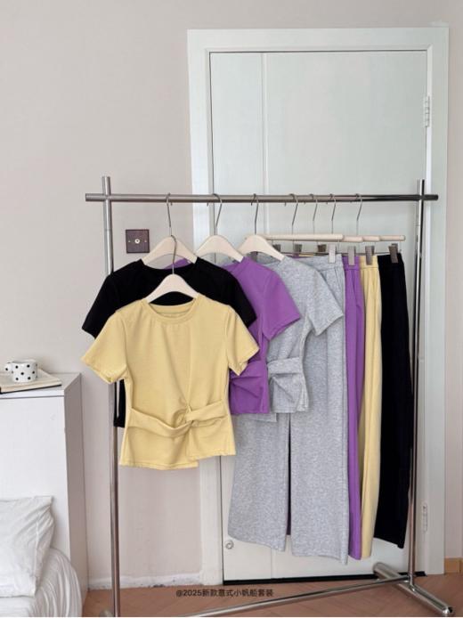 💥【子载-意式小帆船套装666-810款】 ✅无敌显瘦！垂感超赞！🌸可盐可甜温柔且干练 ✅精致做工，品质颜值都在线！！❤️谁穿谁好看！姐妹们一定要冲 商品图2