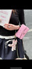 Chanel cf 23p mini 手柄 羊皮 粉拼绿 链条包 商品缩略图1