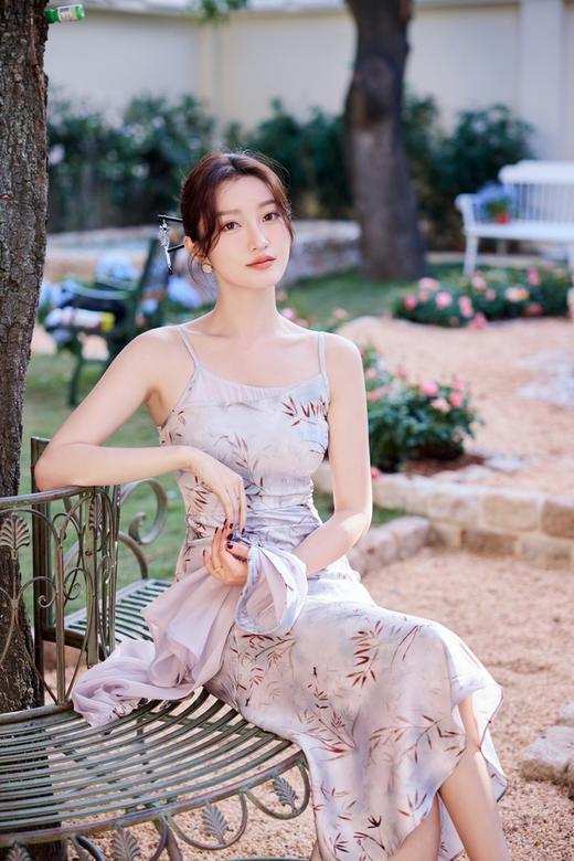 Le Malene 新中式薄款开衫外搭配吊带裙 20886 商品图2