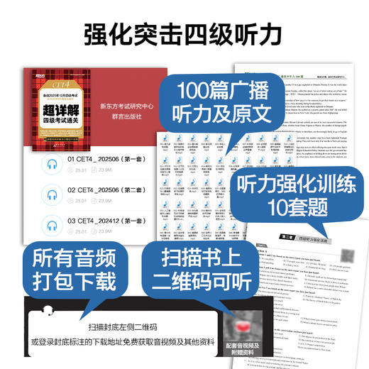 (25下)超详解 四级考试通关  四级/六级 商品图2