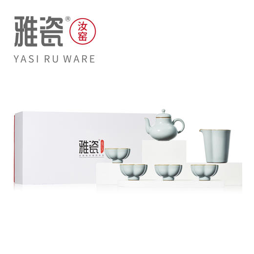 汝窑思亭壶套组 商品图6