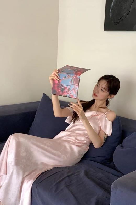 SIA SAYLOR 纯欲垂感吊带连衣裙 20884 商品图5