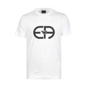 【全新到仓特惠秒】Emporio Armani 男士经典EA logo莱赛尔纤维薄款舒适短袖T恤 12319