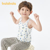 巴拉巴拉宝宝背心秋季新品女童吊带男童打底睡衣儿童小内衣两件装 商品缩略图2