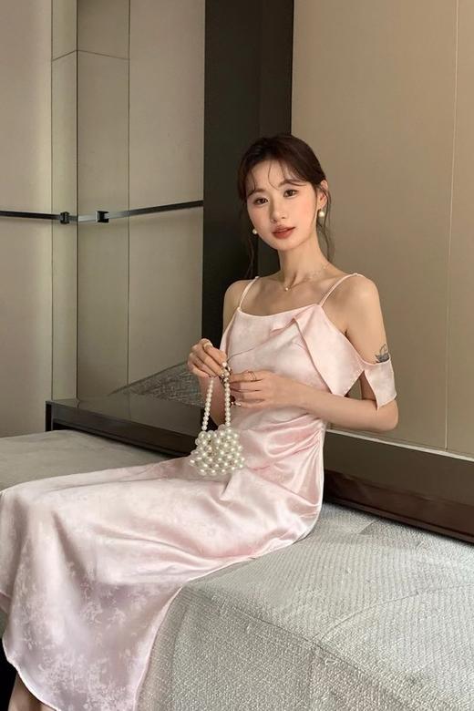 SIA SAYLOR 纯欲垂感吊带连衣裙 20884 商品图7