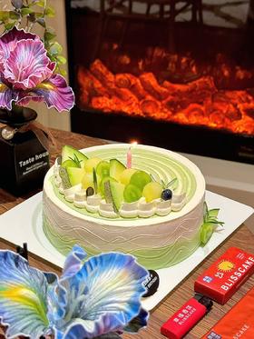 🍈 抹茶绿+蜜瓜纹=拍照高级感拉满！