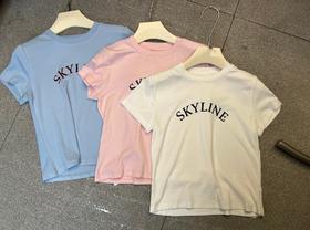 【门店同款】ENJOY夏季软糯字母印花T 162799222