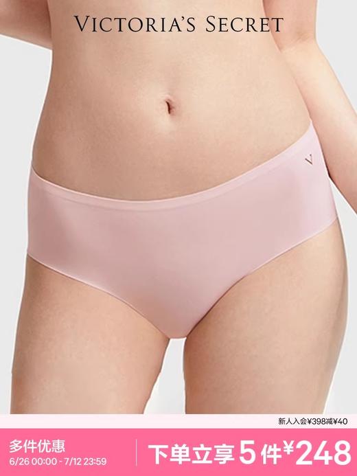 粉粉的原盒，一盒三条入。侧边金标内档全棉无痕内衣内裤C070358 商品图6