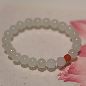 玄师造 | 明德 羊脂玉手珠