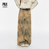 P&X设计师女装2025秋新款工装阔腿梭织休闲长裤 825309167 花色 商品缩略图0