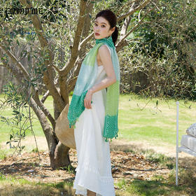 【门店同款】ENJOY夏季“假日漫寻”松弛流苏连衣裙 163300041