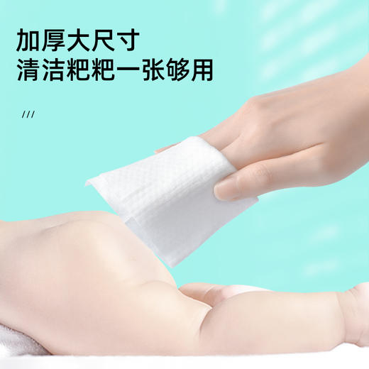 植护婴儿湿巾纸巾婴儿新生宝宝幼儿童手口屁专研家庭用实惠擦屁屁   5包 商品图2