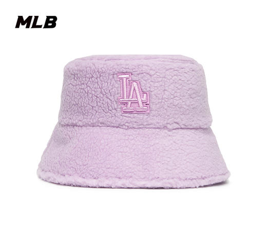 【59H断码帽】【微瑕，如无货做退款处理】MLB男女渔夫帽仿羊羔绒防风保暖情侣运动休闲3AHTFHJ16 商品图1