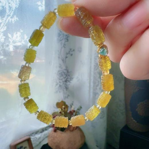 9mm-6.5mm单圈回纹碧玺手串 商品图5