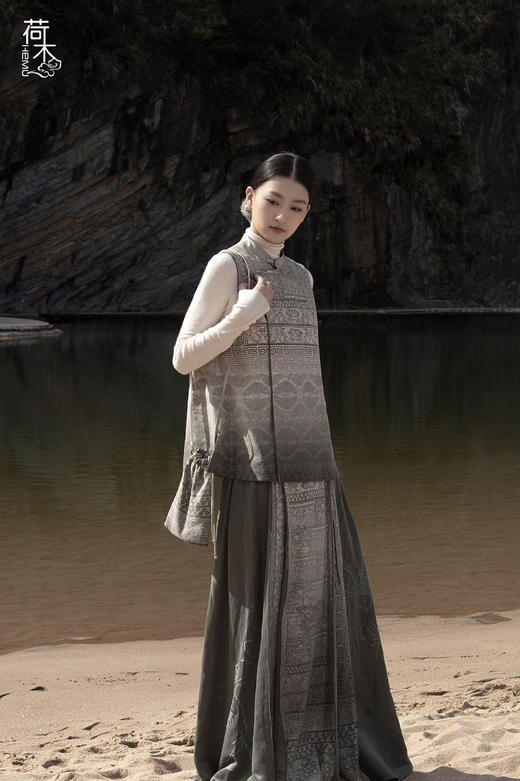 荷木HEMU丨忆良渚·半裙 商品图1