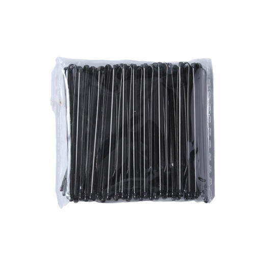 黑色一字夹发夹韩国成人波浪夹小黑卡子头饰钢夹少女边夹发卡发饰  1件 商品图8