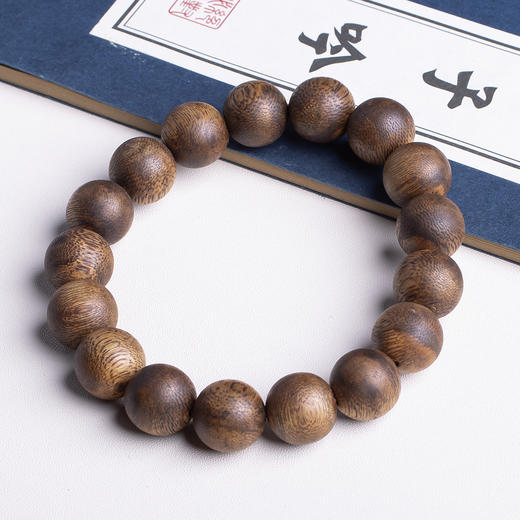 xy0415，13.5mm沉香素串单圈 商品图5